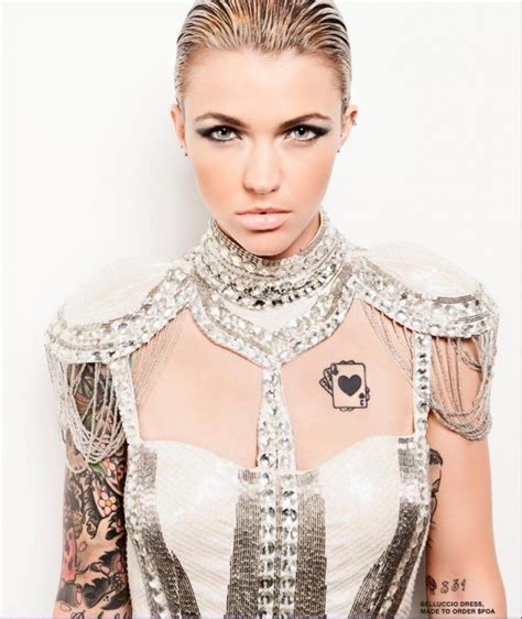 Ruby rose news and updates on the orange is the new black star's urban decay makeup brand plus more on her tattoos and girlfriend jessica origliasso. Stunning Ruby Rose Tattoos — All You Ever Wanted to Know