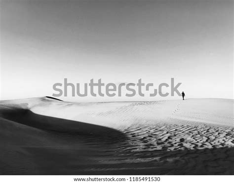 Alone Man Walking Desert Siwa Egypt Stock Photo 1185491530 Shutterstock