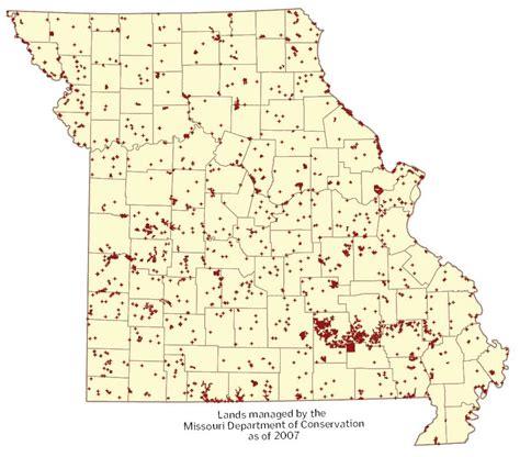 Maps Of Mo Conservation Areas