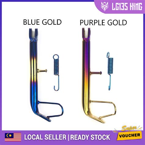Lot 3543 jalan ipoh, ipoh 31100 malásia. UNIVERSAL SIDE STAND TONGKAT+SPRING [ TITANIUM GOLD ...