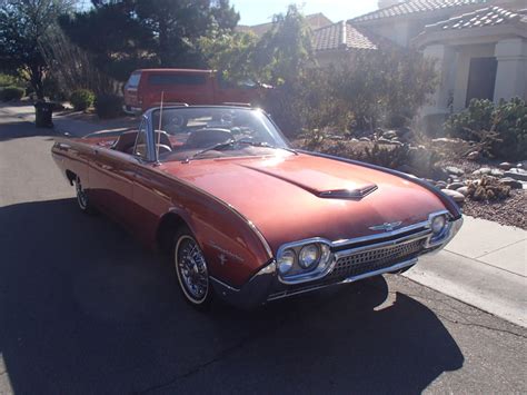 1962 Ford Thunderbird Sport Roadster For Sale In Tempe Arizona United