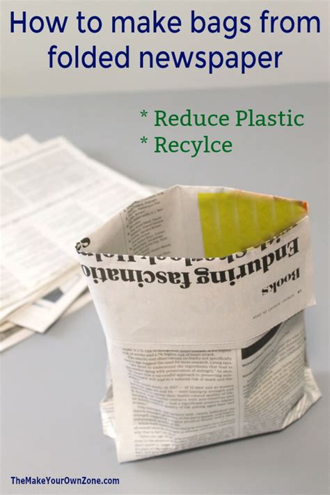 Recycle Old Newspapers To Make Your Own Bags | Recycled ...