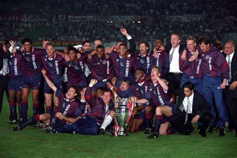 Uefa works to promote, protect and develop european football. A Data History of the European Cup: 1995, Ajax 1-0 AC ...
