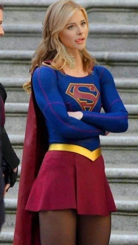 Chloë Grace Moretz In 2023 Supergirl Costume Chloe Grace Moretz