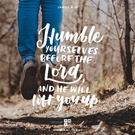 Ymi Typography Humble Yourselves Before The Lord And He Will Lift