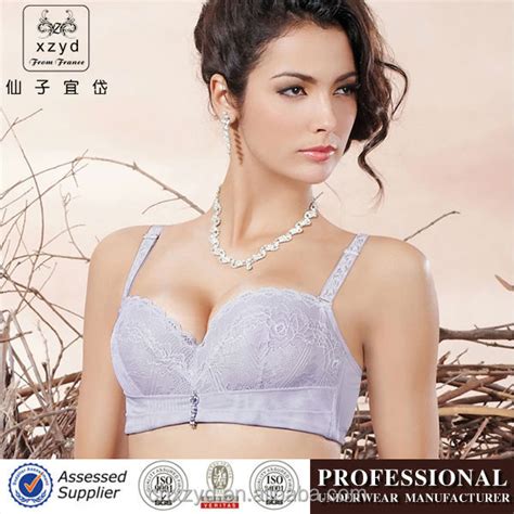 Mature Women Undergarments Breast Lift Lingerie 12 Padded Cup Bra In