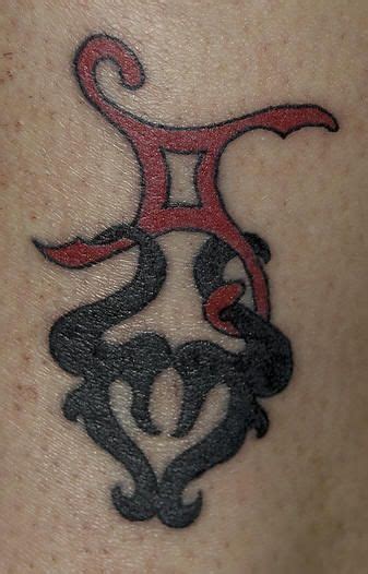 Gemini And Taurus Zodiac Symbol Tattoos Gemini Tattoo Gemini Tattoo