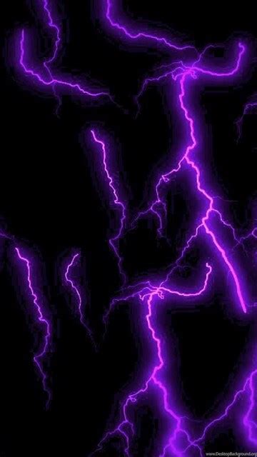 Purple Lightning My Blog Desktop Background
