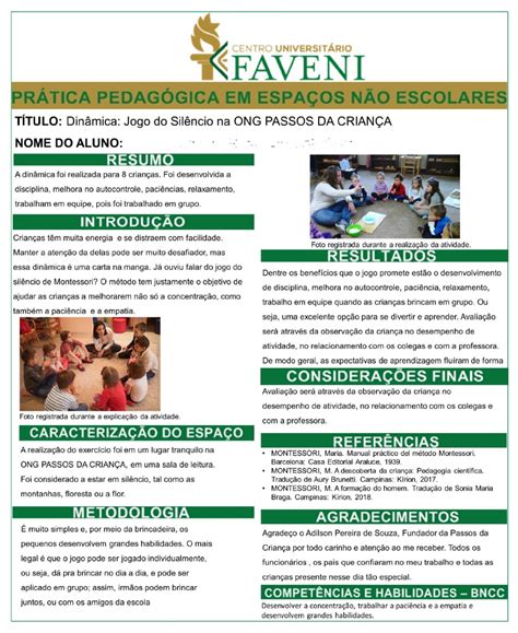 Banner PrÁticas PedagÓgicas EspaÇos NÃo Escolares Aula 08 Espaço Nao Escolar