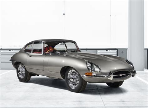 jaguar revives the classic e-type sports car from 1960's