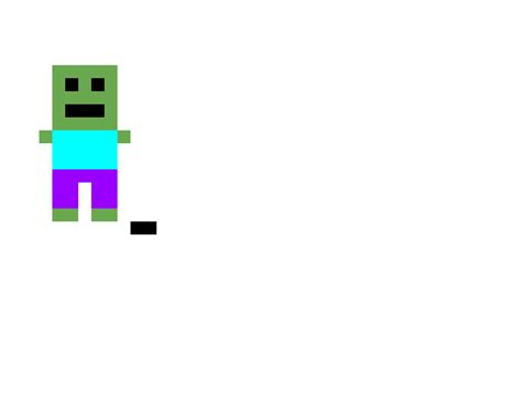 Pixel Art Minecraft Zombie Facile Pixel Zombie Art Zombie Hand Pixel