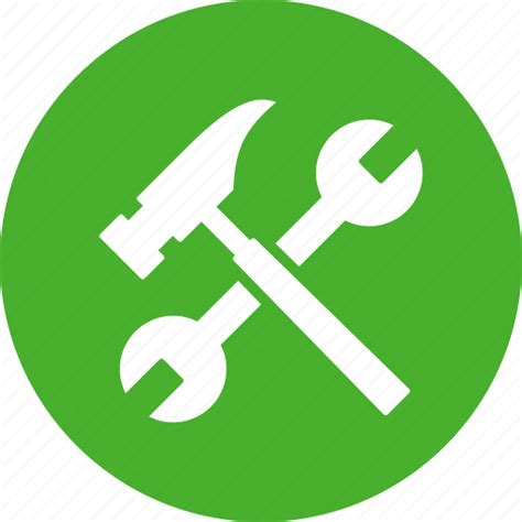 Build Diy Green Hammer Project Repair Settings Icon Download On