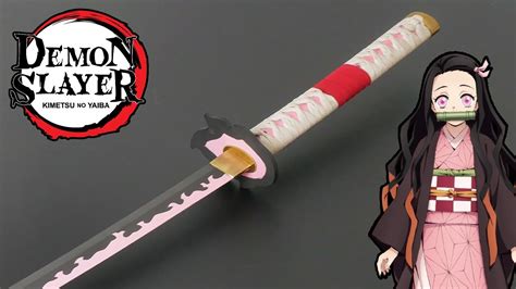 Katana Making Nezuko Nichirin Blade Demon Slayer Youtube