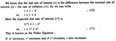 Before taking inflation into account nominal interest rate formula refers to the interest rate. Interest Rates and Inflation by Fisher (With Diagram)