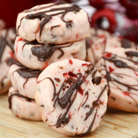 Cherry Shortbread Cookies Kitchen Fun With My 3 Sons