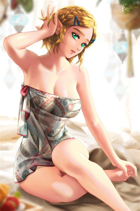 Zelda After Bath By Whisky Hentai Foundry