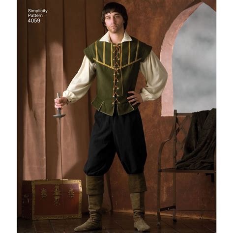 These Mens Renaissance Costumes Feature Doublets With Variations A