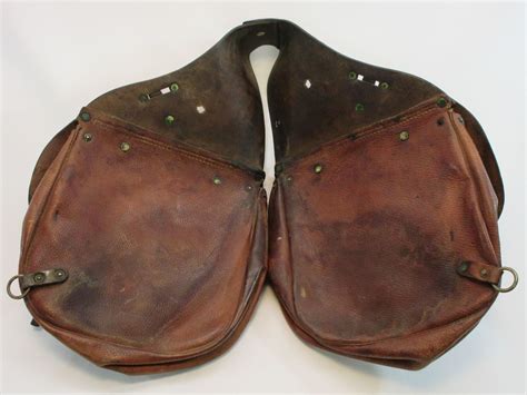 Us Cavalry Saddle Bags All Original 13 X 13