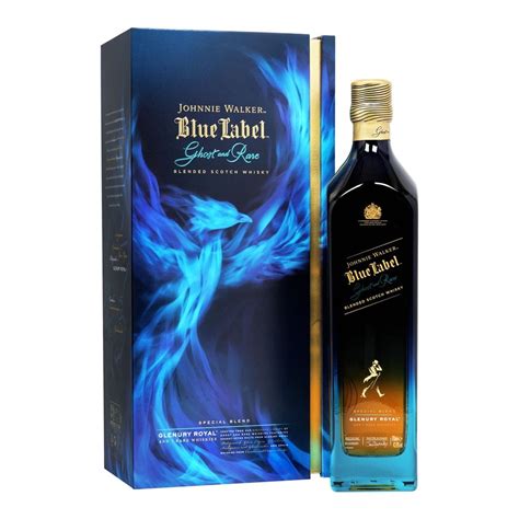 Johnnie Walker Blue Label Ghost And Rare Glenury Royal Whisky From