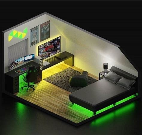 2030 Video Game Bedroom Ideas