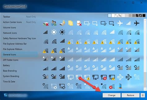 How To Customize Windows 10 Icons Using Customizergod Techdirs