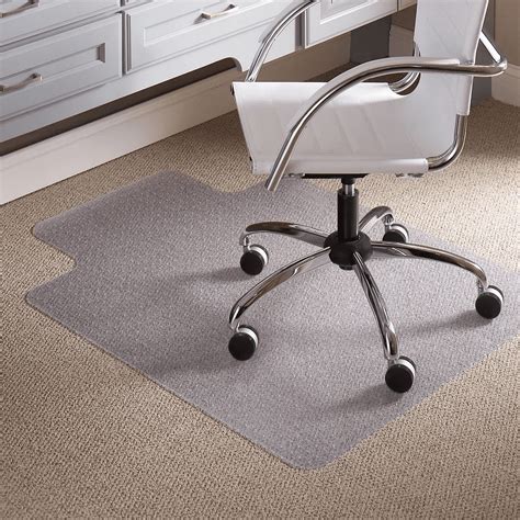 Inolait 46 X 60 Home Office Chair Mat For Carpet Floor Protection