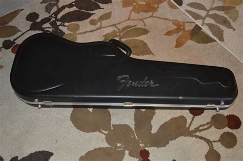 Genuine Fender Molded Hardshell Stratocaster Guitar Case Reverb