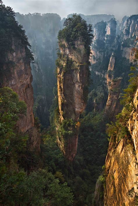 Zhangjiajie National Park Of China Wulingyuan Scenic Area