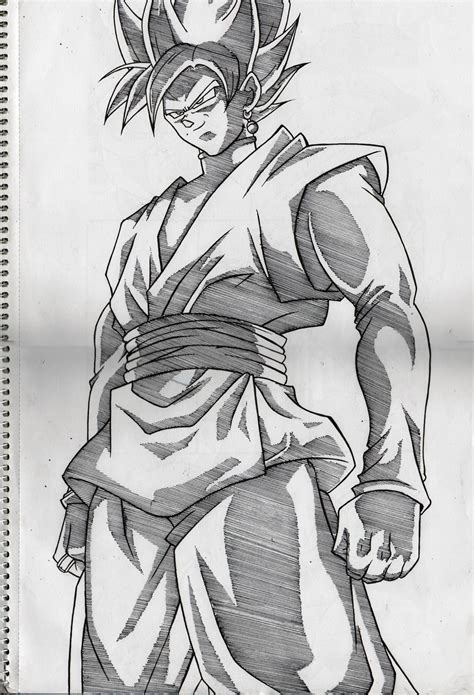 Dbz Goku Sketch At Explore Collection Of Dbz Goku