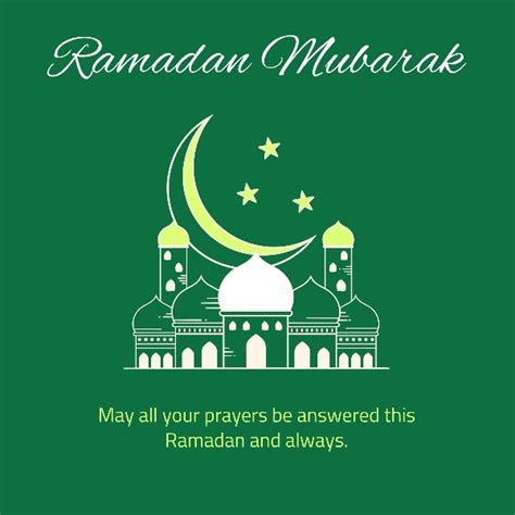Free Customizable Ramadan Mubarak Card Templates Lightx