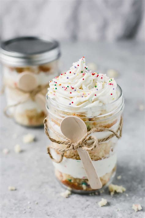 Maybe you would like to learn more about one of these? Birthday Cake In A Jar (Gift DIY) - Jar Of Lemons