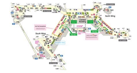 Narita Airport Terminal 2 Floor Map