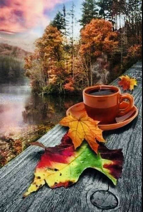 ️🧡💛💚 Autumn Morning Happy Weekend Images Good Morning