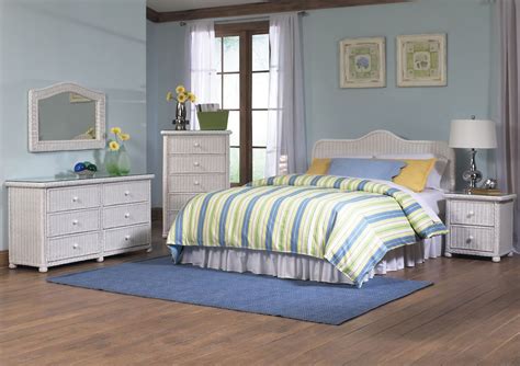 Assembled bedroom furniture *see offer details. Elana Wicker Bedroom Set of 4 in 2020 | Wicker bedroom ...
