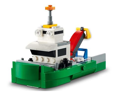 Lego Set 31113 1 B2 Tug Boat 2021 Creator Creator 3 In 1