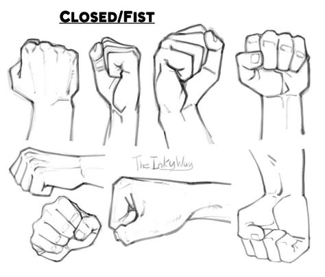 How To Draw A Fist Step By Step Artofit