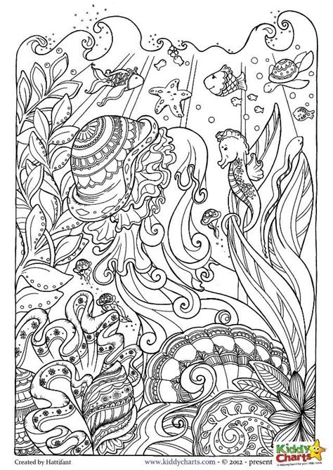 Coloring Pages For Adults Ocean Coloring Pages