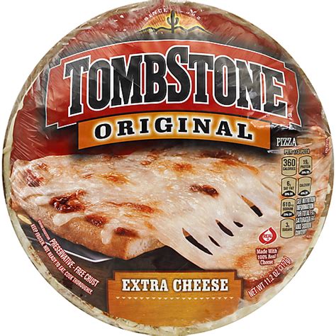 Tombstone Original Extra Cheese Pizza 112 Oz Frozen Foods