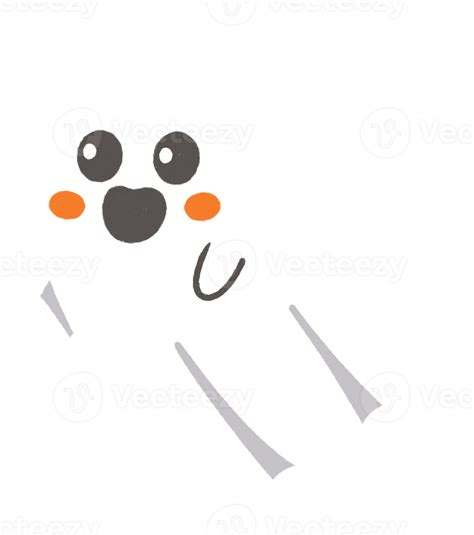 Free Happy Halloween Ghost Scary White Ghosts Cute 18801736 Png With