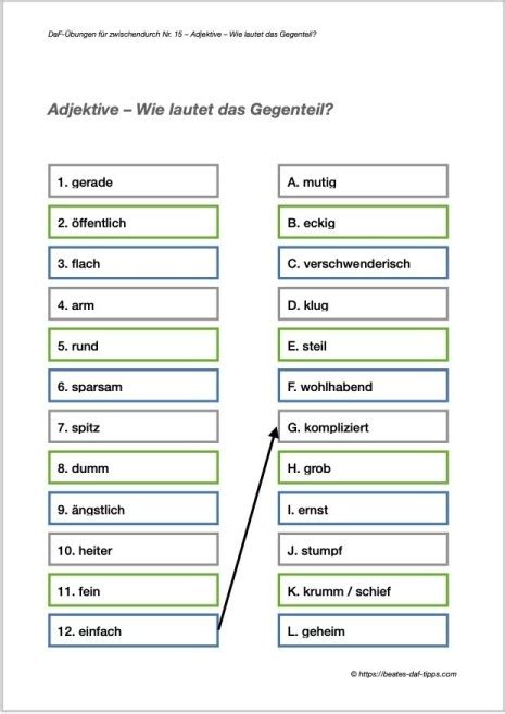 Alles zum thema vertragsstrafe im arbeitsvertrag: 20 DaF-Übungen für zwischendurch - Aufgaben ...