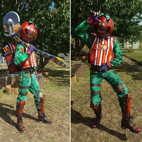 Just Finished My Fortnites Tomatohead Cosplay Scrolller