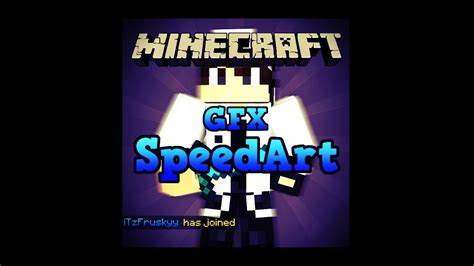 Minecraft Gfx Speedart By Brutalmania Youtube
