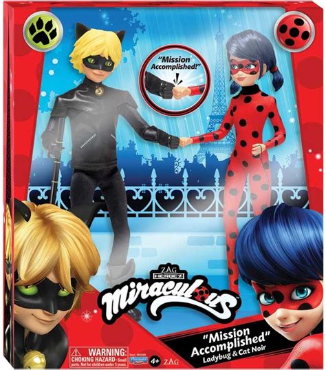 Miraculous Ladybug And Cat Noir Doll Set 2020 Miraculous Ladybug Toys