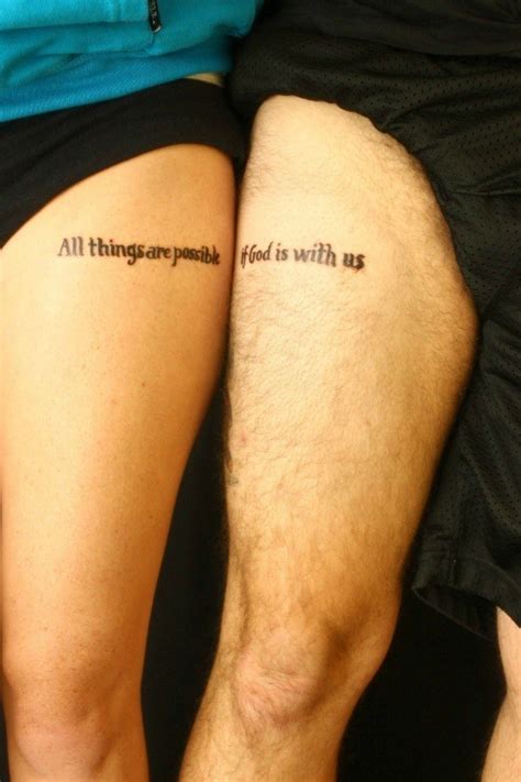 Others pick a theme together but get their own variations of it. The 35 Most Cringeworthy Couples Tattoos