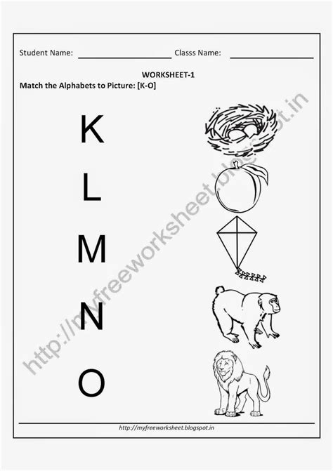 image result  worksheets  alphabets nursery students english
