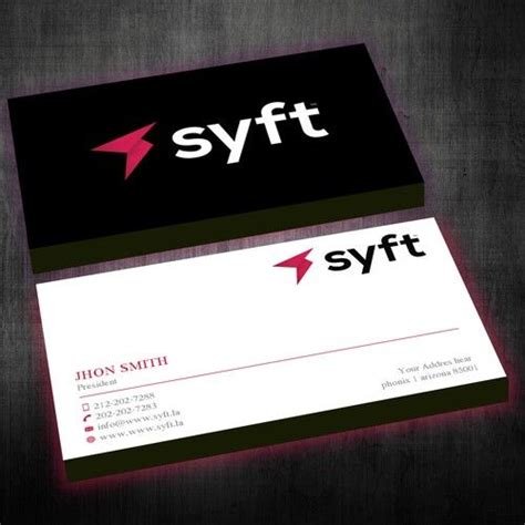 SYFT Business cards Business card contest design#business#card#picked | Business card design ...