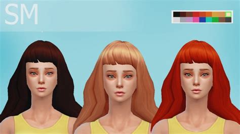 Simmaniacos Bee Hair • Sims 4 Downloads