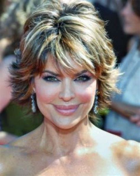 Image Result For Short Haircuts For Women Over 50 Back View Lisa Rinna
