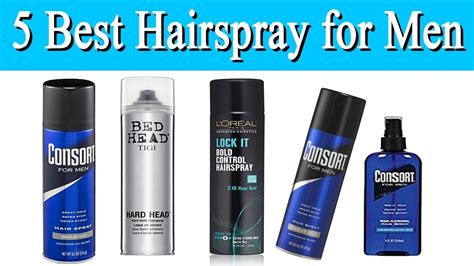5 Best Hairspray For Men With Price Advice Point Youtube