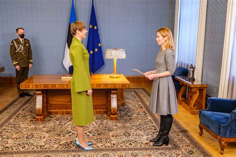 Kaja Kallas Becomes Estonias First Female Prime Minister